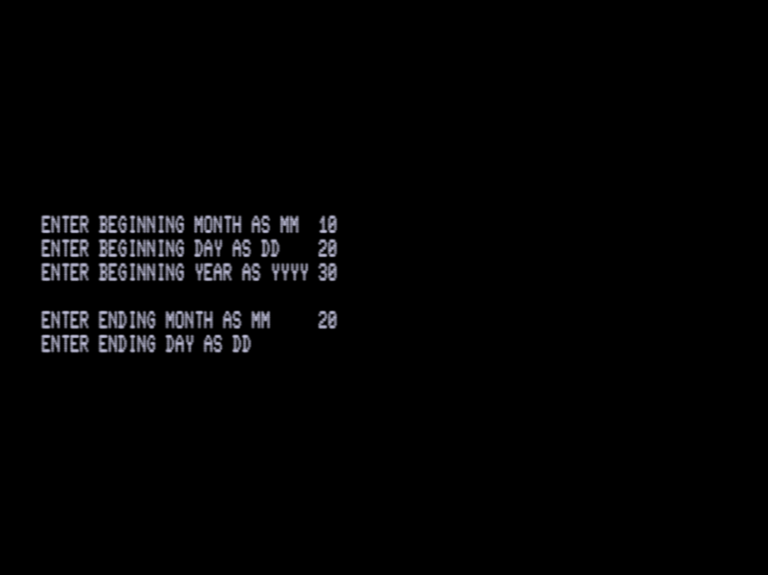 Screen shot